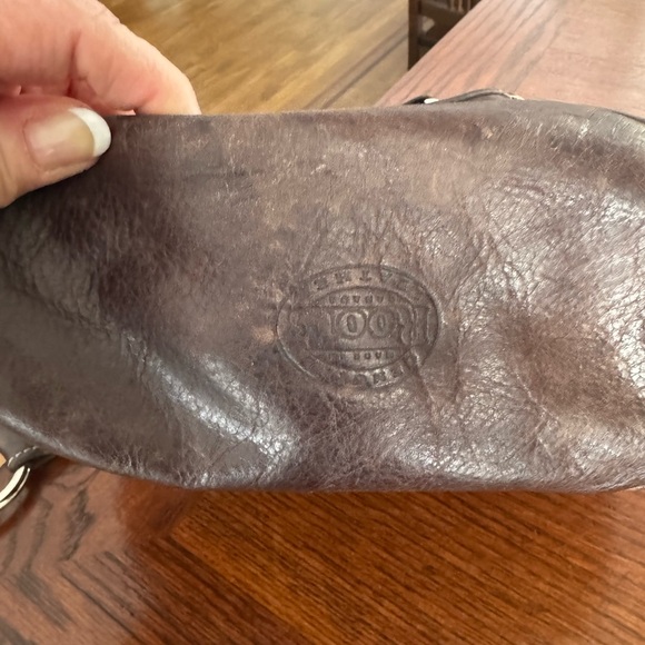 Roots brown leather hobo bag - Picture 6 of 6